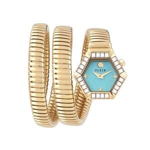 Philipp Plein Gold Stainless Steel Dress Women's Watch